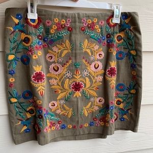 Women’s floral skirt